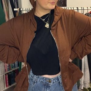 shein zip up jacket